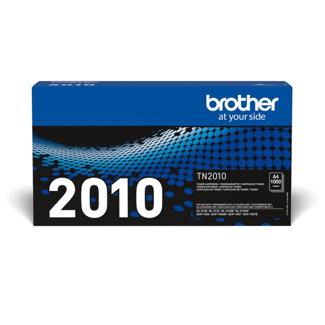 ORIGINAL Brother toner nero TN-2010 2010 ~1000 Seiten - Brother - 4977766682718