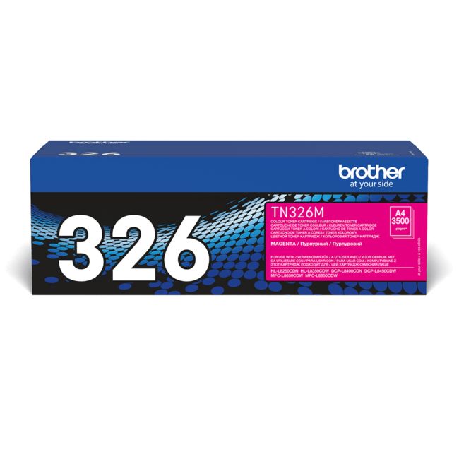 ORIGINAL Brother toner magenta TN-326M 326 ~3500 Seiten - Brother - 4977766735032