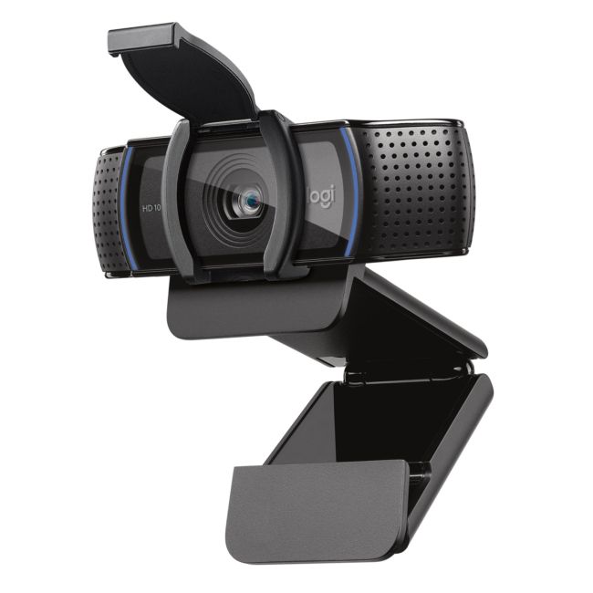 ORIGINAL Logitech Accessori per computer nero 960-001252 C920S - HD Pro Webcam Logitech HD Pro Webcam C920S, 1920 x 1080p, audio, USB, lunghezza cavo: 1,5 m, frame rate massimo: 30 fps - Logitech - 5099206082199