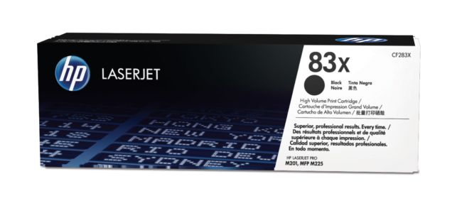 ORIGINAL HP toner nero CF283X 83X ~2200 Seiten - HP - 886112397708