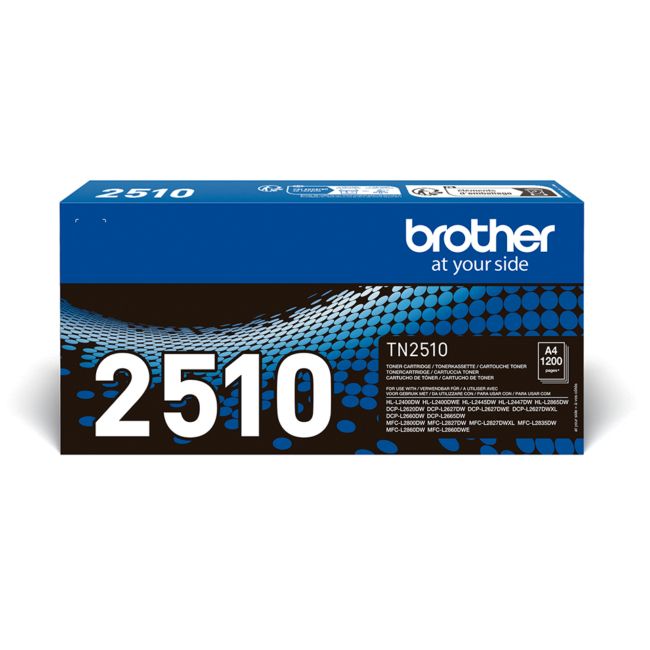 ORIGINAL Brother toner nero TN-2510 2510 ~1200 Seiten - Brother - 4977766830270