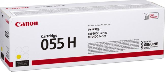 ORIGINAL Canon toner giallo 055 HY 3017C002 ~5900 Seiten - Canon - 4549292124729