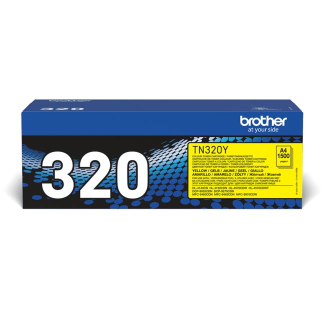 ORIGINAL Brother toner giallo TN-320Y 320 ~1500 Seiten - Brother - 4977766679374