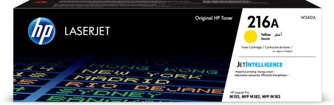 ORIGINAL HP toner giallo W2412A 216A ~850 Seiten - HP - 193905265275