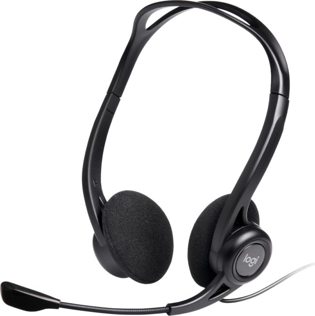 ORIGINAL Logitech Accessori per computer nero 981-000100 Headset 960 - Logitech - 5099206008441