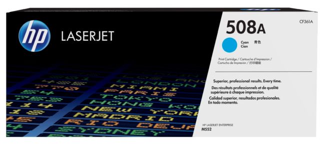 ORIGINAL HP toner ciano CF361A 508A ~5000 Seiten standard - HP - 888793237571