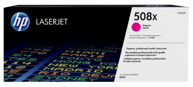 ORIGINAL HP toner magenta CF363X 508X ~9500 Seiten alta capacità - HP - 888793237632