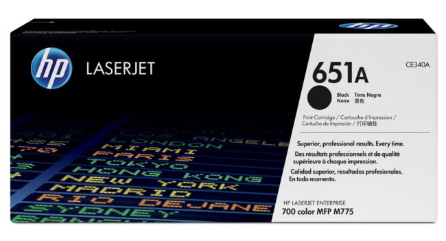 ORIGINAL HP toner nero CE340A 651A ~13500 Seiten standard - HP - 886111121328
