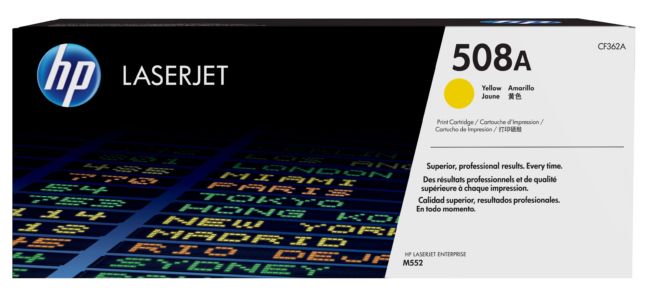 ORIGINAL HP toner giallo CF362A 508A ~5000 Seiten standard - HP - 888793237588