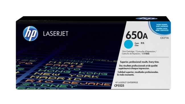 ORIGINAL HP toner ciano CE271A 650A ~15000 Seiten - HP - 884962161173