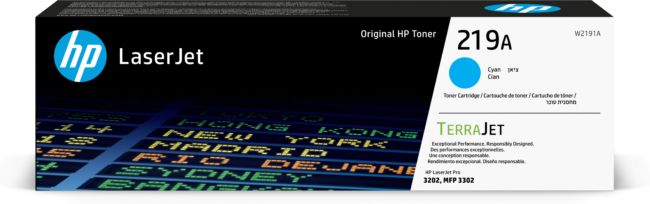 ORIGINAL HP toner ciano W2191A 219A ~1200 Seiten - HP - 195161016288