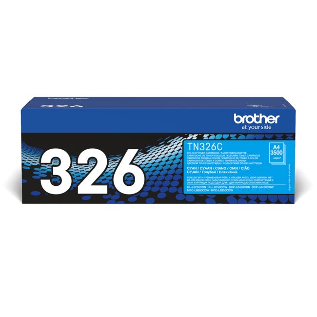 ORIGINAL Brother toner ciano TN-326C 326 ~3500 Seiten - Brother - 4977766735025