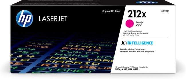 ORIGINAL HP toner magenta W2123X 212X ~10000 Seiten - HP - 194441428926