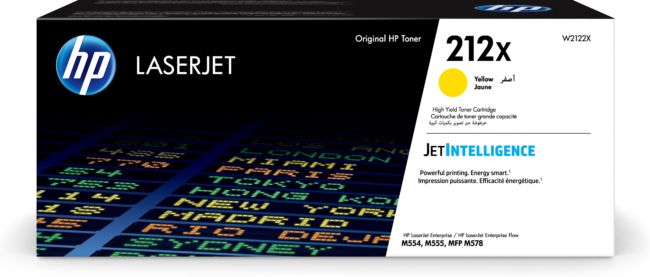 ORIGINAL HP toner giallo W2122X 212X ~10000 Seiten - HP - 194441428919