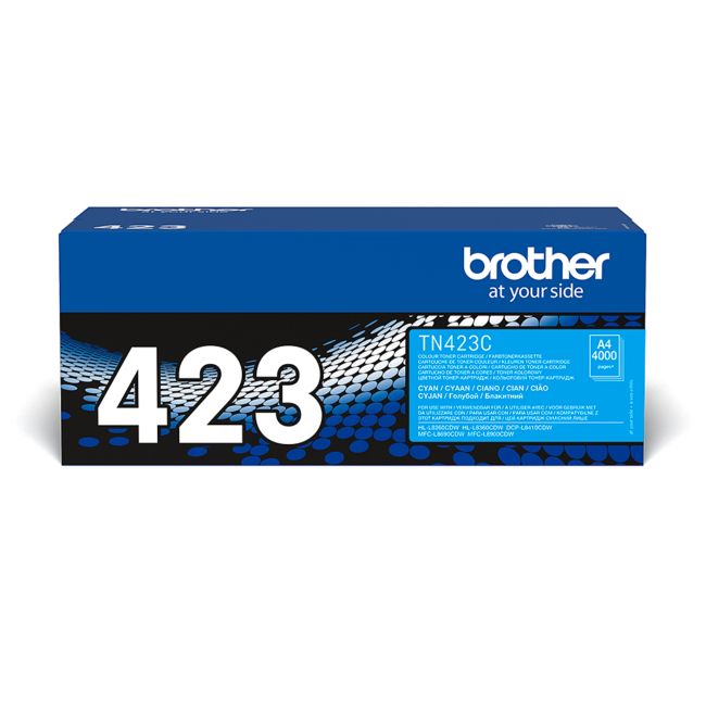 ORIGINAL Brother toner ciano TN-423C 423 ~4000 Seiten - Brother - 4977766771672