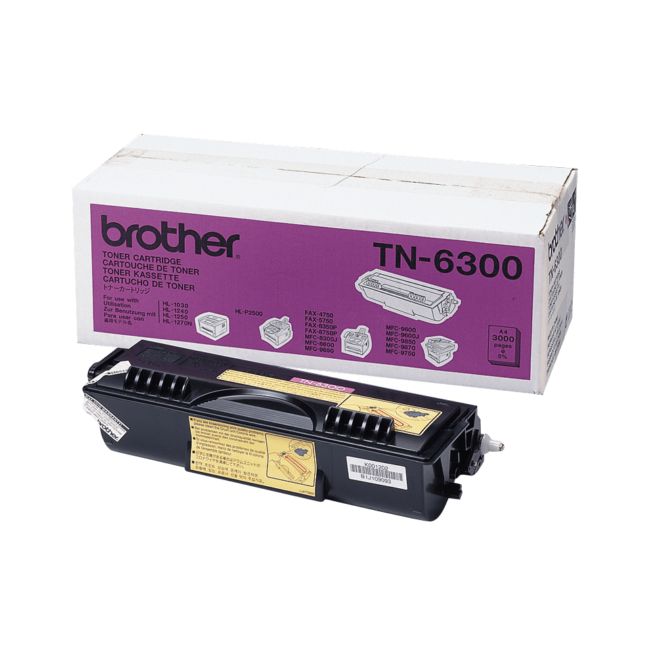 ORIGINAL Brother toner nero TN-6300 TN6300 ~3000 Seiten - Brother - 4977766527279