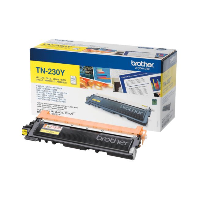 ORIGINAL Brother toner giallo TN-230Y TN230y ~1400 Seiten - Brother - 4977766666961