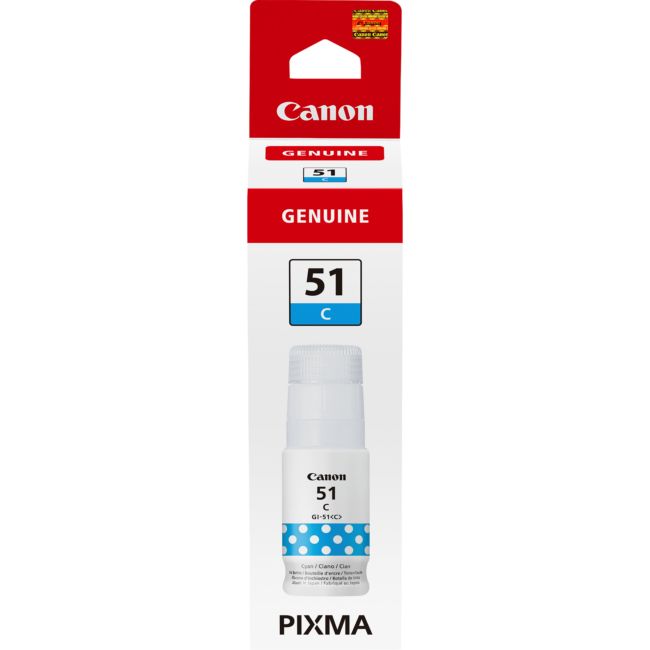 ORIGINAL Canon Cartuccia d'inchiostro ciano GI-51C 4546C001 ~7000 Seiten 70ml - Canon - 4549292169829