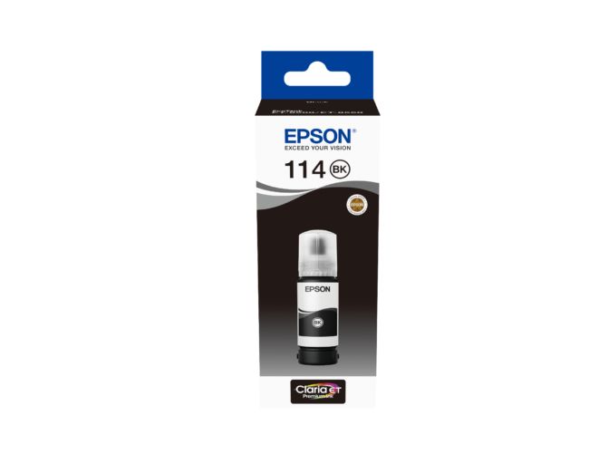 ORIGINAL Epson Cartuccia d'inchiostro nero C13T07A140 114 ~2300 Seiten 70ml - Epson - 8715946687285