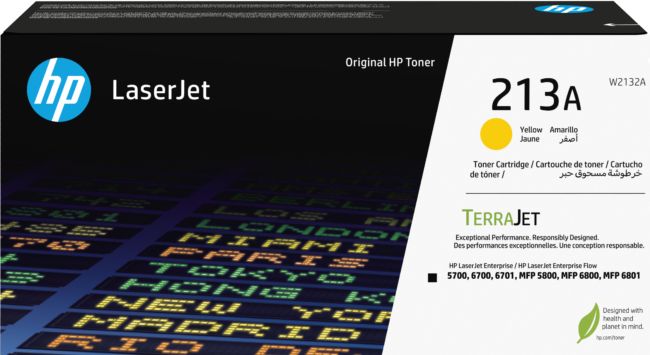 ORIGINAL HP toner giallo W2132A 213A ~3000 Seiten Cartuccia toner originale giallo LaserJet HP 213A - HP - 195122822606
