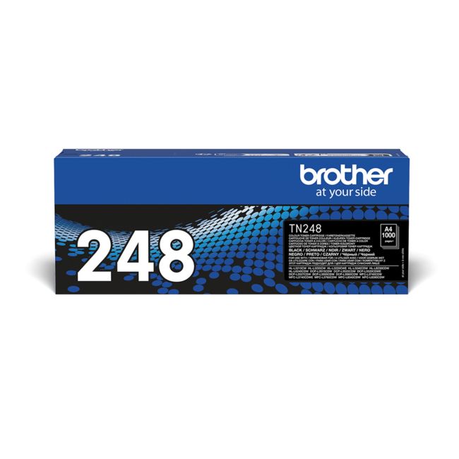ORIGINAL Brother toner nero TN-248BK 248 ~1000 Seiten - Brother - 4977766814034