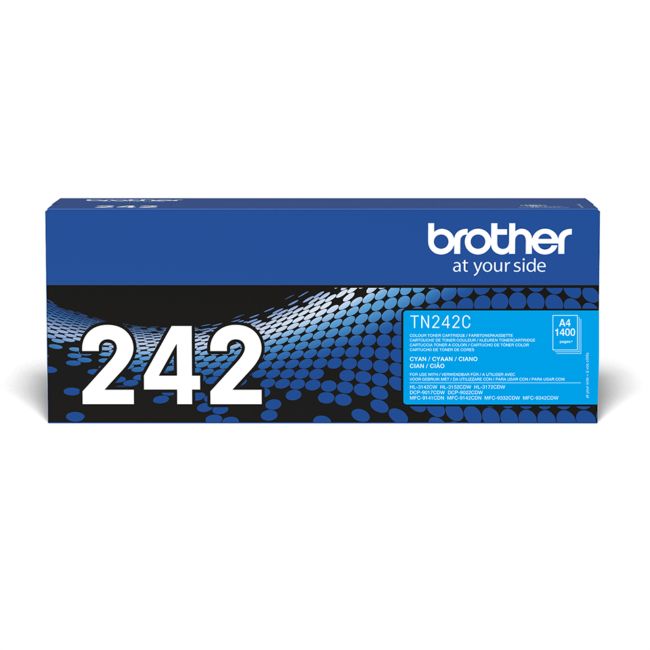 ORIGINAL Brother toner ciano TN-242C 242 ~1400 Seiten - Brother - 4977766745598