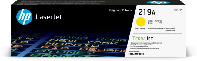 ORIGINAL HP toner giallo W2192A 219A ~1200 Seiten - HP - 195161016301