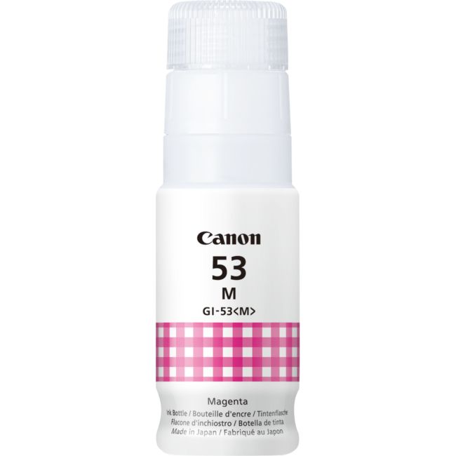 ORIGINAL Canon Cartuccia d'inchiostro magenta GI-53m 4681C001 ~8000 Seiten 60ml Serbatoio d'inchiostro GI-53M Magenta - Canon - 4549292178906