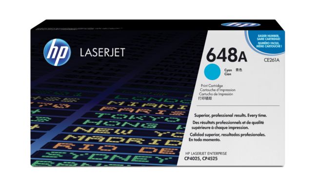 ORIGINAL HP toner ciano CE261A 648A ~11000 Seiten - HP - 884420186847