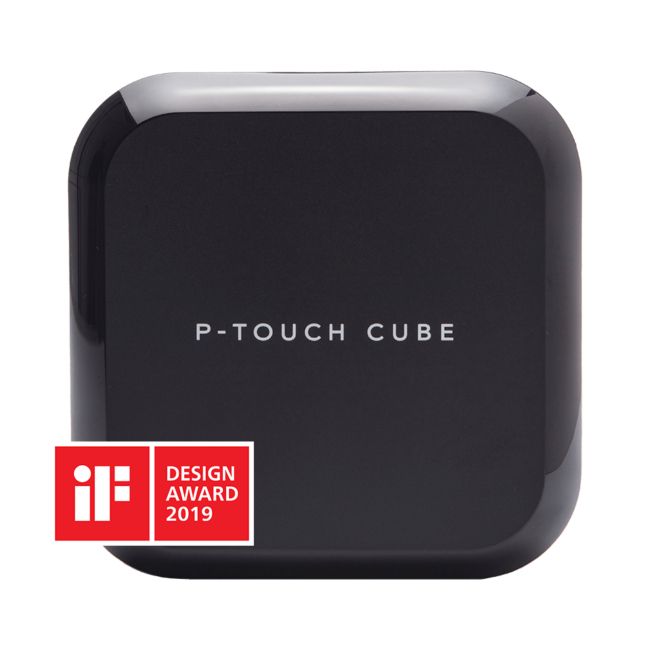 ORIGINAL Brother Stampante per etichette Bianco P-touch CUBE Plus PTP710BTHZ1 - Brother - 4977766800037