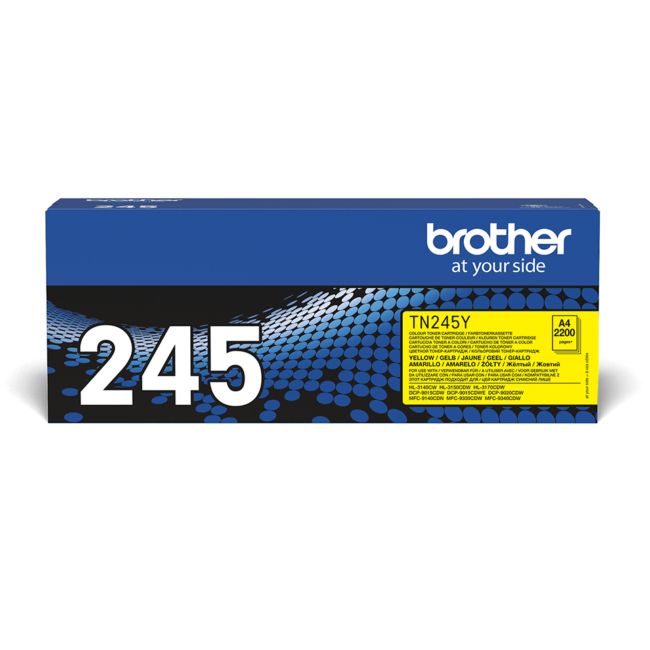 ORIGINAL Brother toner giallo TN-245Y 245 ~2200 Seiten - Brother - 4977766718509