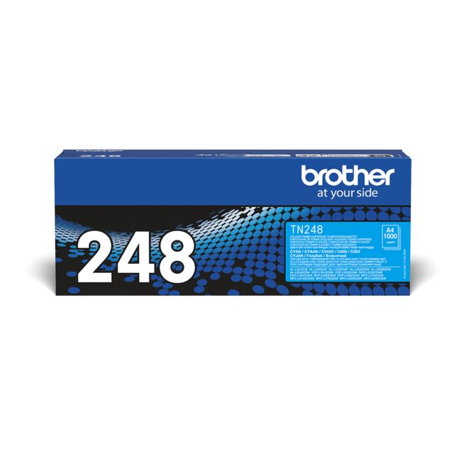 ORIGINAL Brother toner ciano TN-248C 248 ~1000 Seiten - Brother - 4977766814041