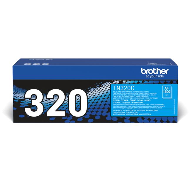 ORIGINAL Brother toner ciano TN-320C 320 ~1500 Seiten - Brother - 4977766679350