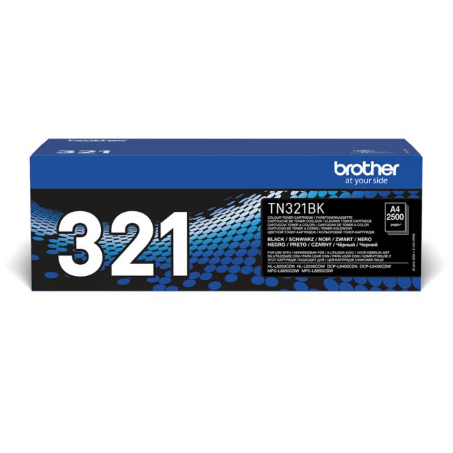 ORIGINAL Brother toner nero TN-321BK 321 ~2500 Seiten - Brother - 4977766734967