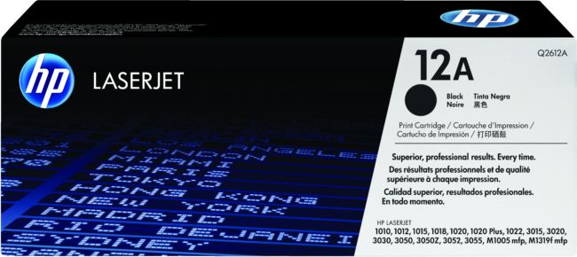 ORIGINAL HP toner nero Q2612A 12A ~2000 Seiten - HP - 808736558136