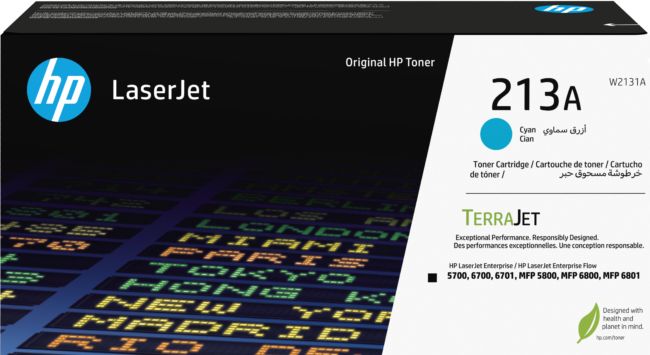 ORIGINAL HP toner ciano W2131A 213A ~3000 Seiten Cartuccia toner originale ciano LaserJet HP 213A - HP - 195122822538