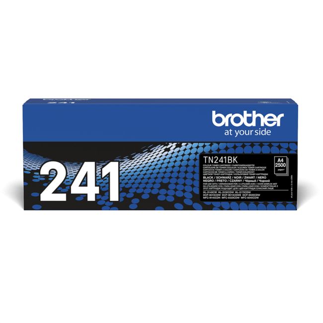 ORIGINAL Brother toner nero TN-241BK 241 ~2500 Seiten - Brother - 4977766718387