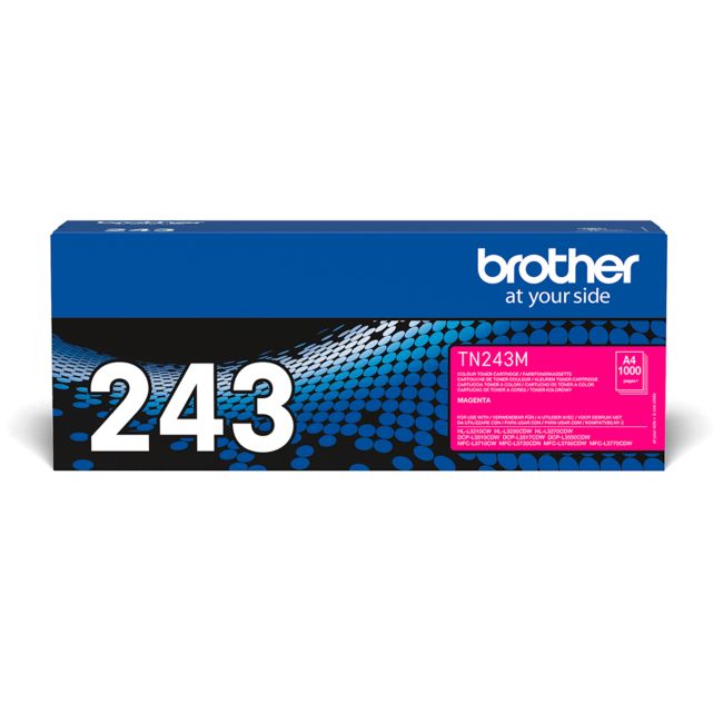 ORIGINAL Brother toner magenta TN-243M 243 ~1000 Seiten - Brother - 4977766787499