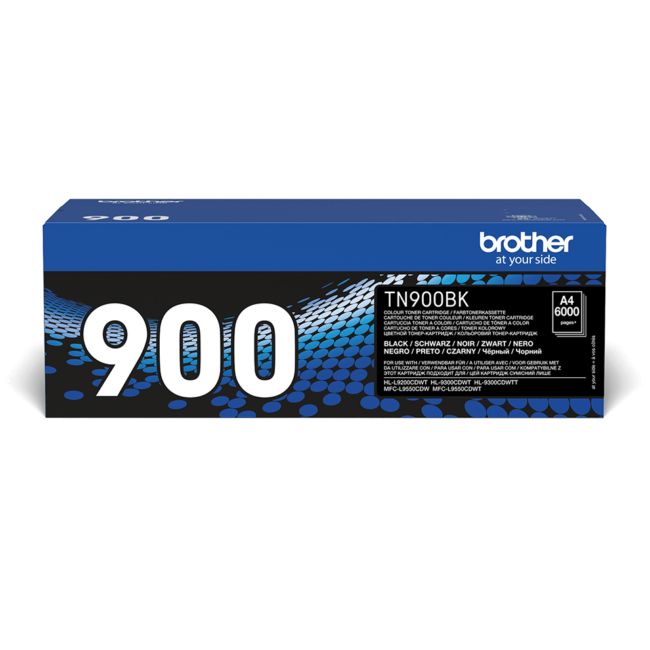 ORIGINAL Brother toner nero TN-900BK 900 ~6000 Seiten - Brother - 4977766735094