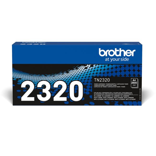 ORIGINAL Brother toner nero TN-2320 2320 ~2600 Seiten - Brother - 4977766738989