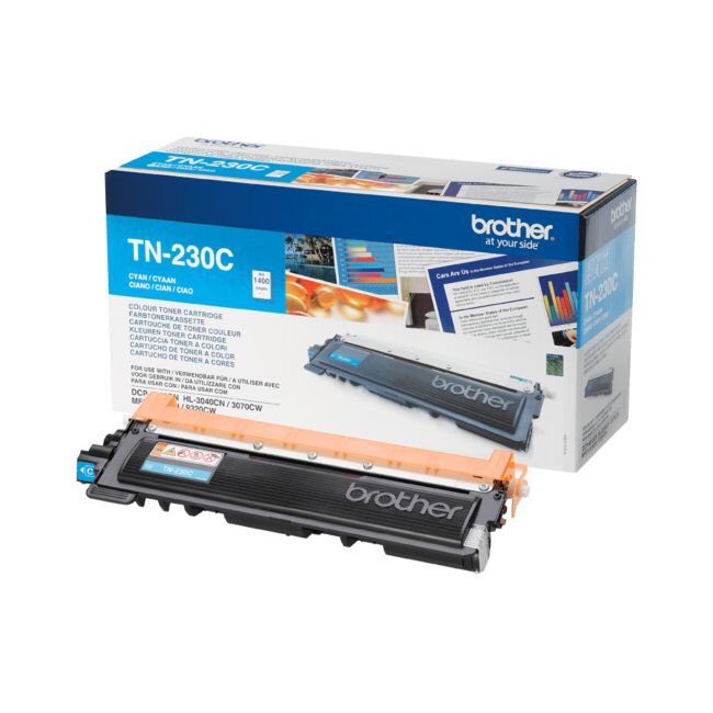 ORIGINAL Brother toner ciano TN-230C TN230c ~1400 Seiten - Brother - 4977766666985