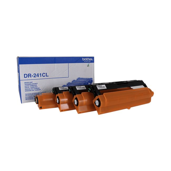 ORIGINAL Brother Tamburo differenti colori DR-241CL ~15000 Seiten Kit tamburo, bk/c/m/y - Brother - 4977766718523