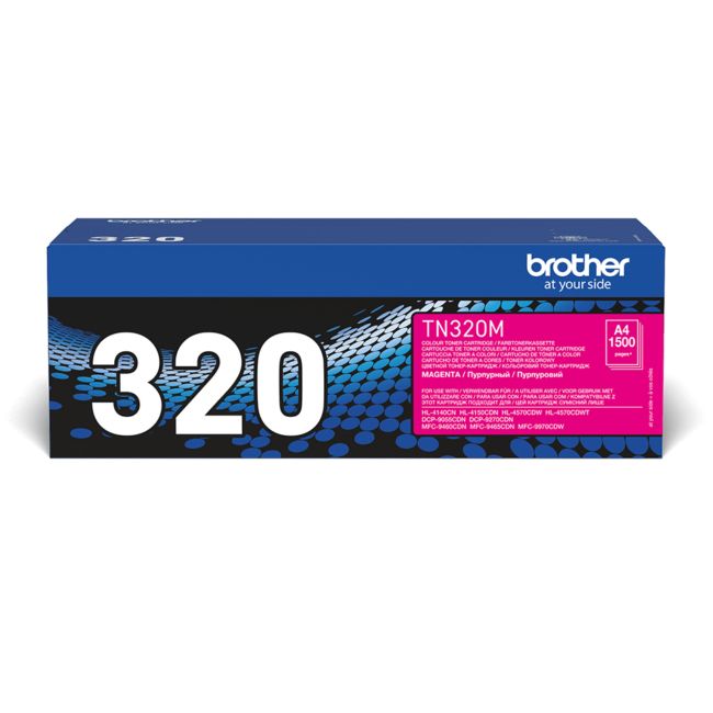 ORIGINAL Brother toner magenta TN-320M 320 ~1500 Seiten - Brother - 4977766679367
