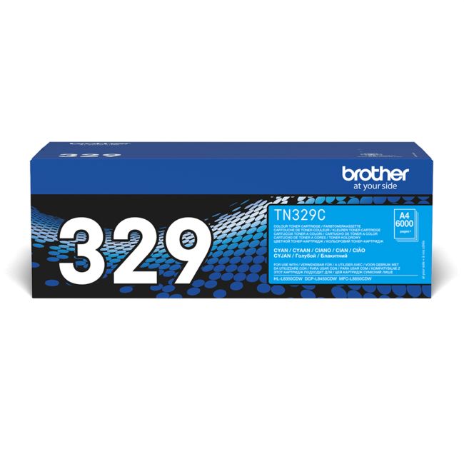ORIGINAL Brother toner ciano TN-329C 329 ~6000 Seiten - Brother - 4977766735063