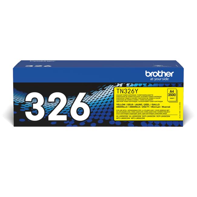 ORIGINAL Brother toner giallo TN-326Y 326 ~3500 Seiten - Brother - 4977766735049