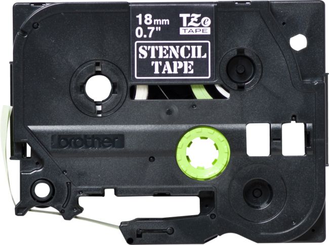 ORIGINAL Brother Nastro STe-141 ST-141 18 mm x 3 m, non laminato, nastro con stampino - Brother - 4977766631839