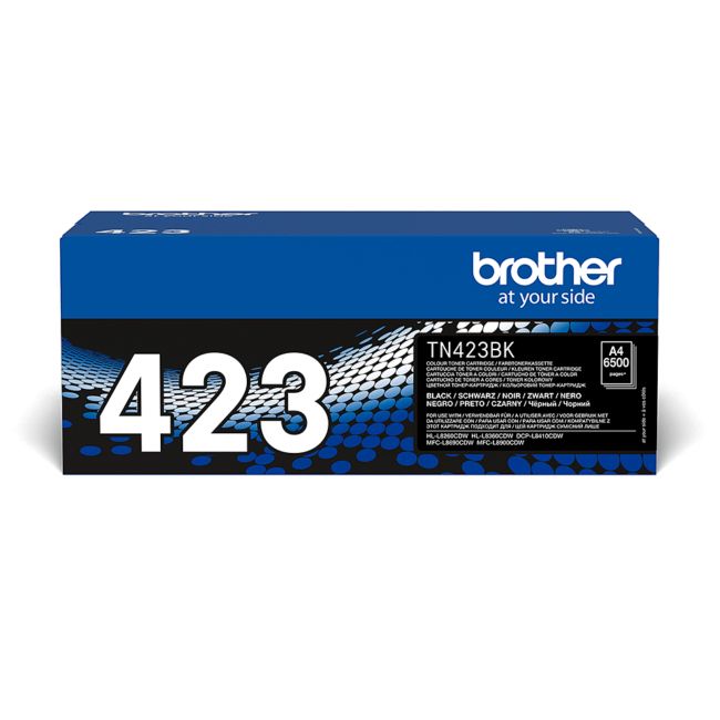 ORIGINAL Brother toner nero TN-423BK 423 ~6500 Seiten - Brother - 4977766771658
