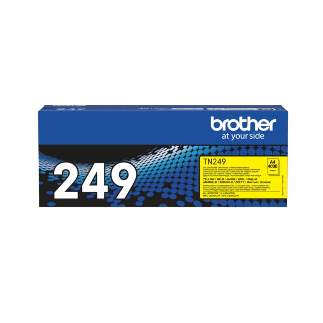 ORIGINAL Brother toner giallo TN-249Y 249 ~4000 Seiten - Brother - 4977766821858