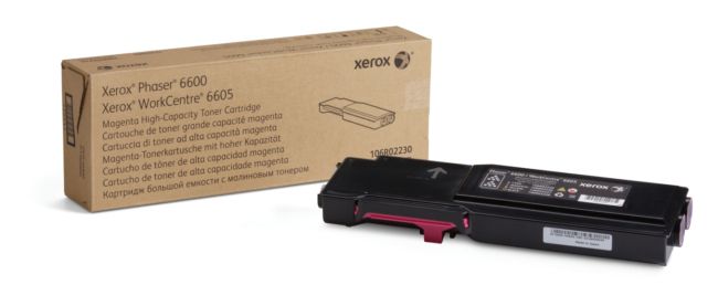 ORIGINAL Xerox toner magenta 106R02230 Phaser 6600 ~6000 Seiten alta capacità - Xerox - 095205963960