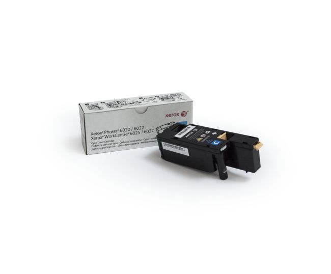 ORIGINAL Xerox toner ciano 106R02756 WorkCentre 6027 ~1000 Seiten standard - Xerox - 095205862775